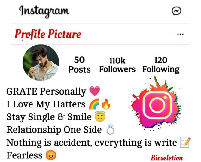 Instagram Bio For Boys 