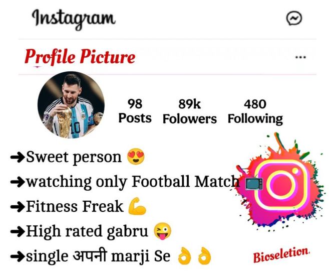 Instagram Bio For Football Lovers