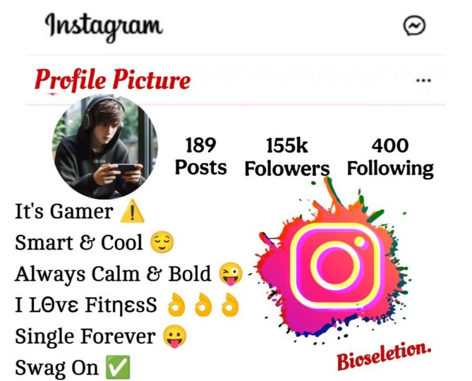Instagram Bio For Gamers
