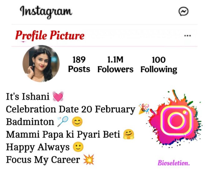 Instagram Bio For Girls