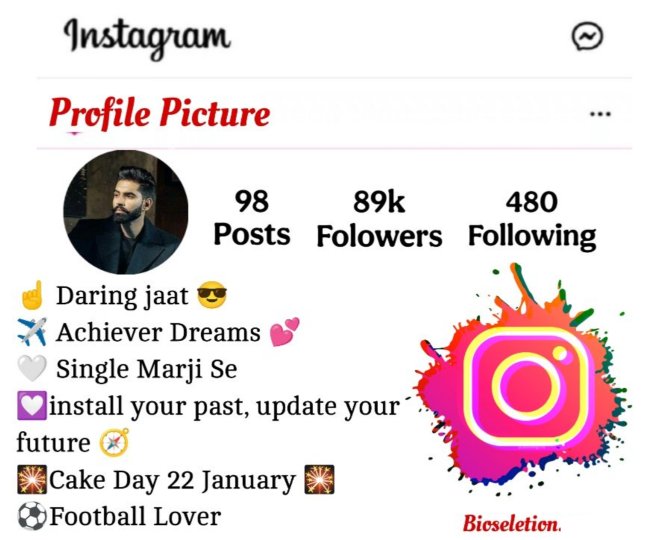 Jaat Bio For Instagram