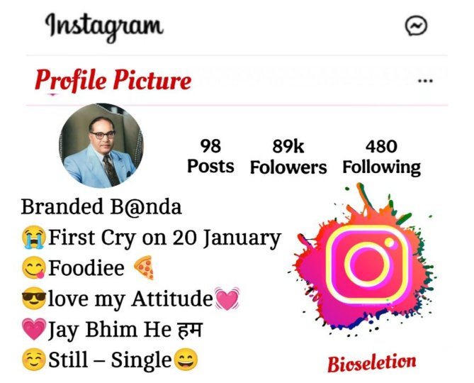 Jay Bhim Bio For Instagram