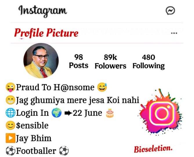Jay Bhim Bio For Instagram