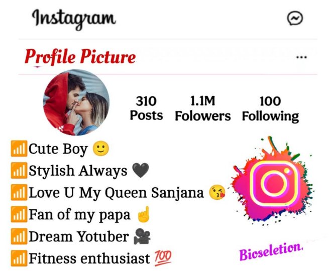 Love Bio For Instagram
