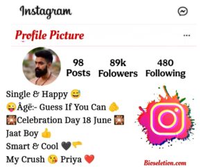 jaat Bio For Instagram with emoji 