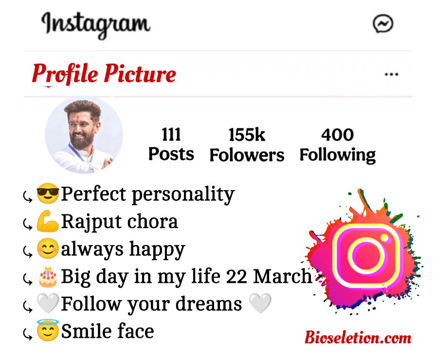 Rajput Bio For Instagram