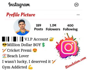 Cricket Lover Bio For Instagram 
